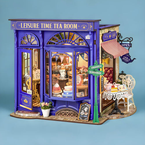 Leisure Time Tea Room DIY Miniature Kit